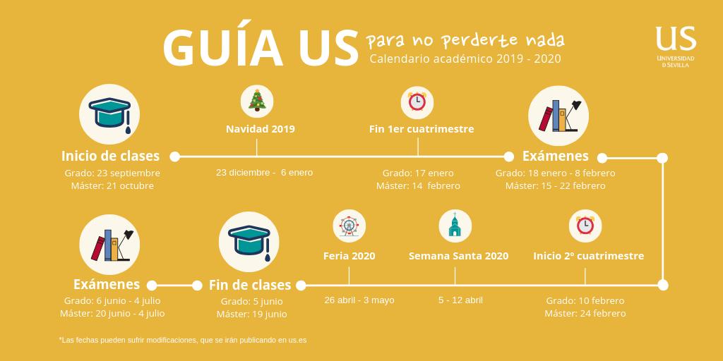 unisevilla's tweet photo. 🔴 ¡Atención! Como seguro que vais a aprobar la #PEvAU2019, os compartimos esta guía para no perderos nada: exámenes, inicio de curso, festivos... ¡Apuntad todas las fechas! 😉 

Calendario completo: https://t.co/aw9tyT3CVx https://t.co/iu6HxzWPu6