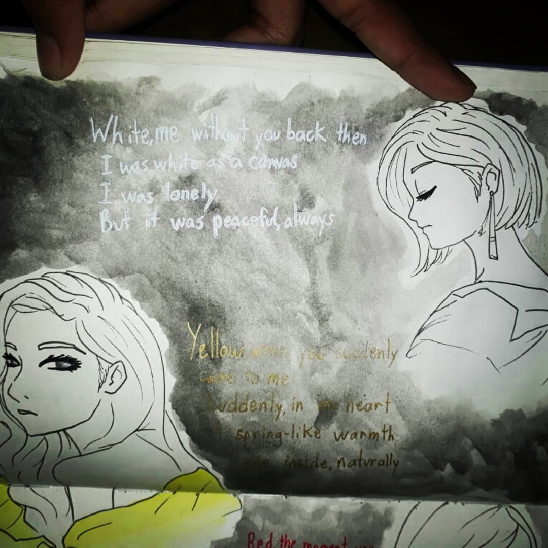 UniBearse's tweet image. My first art piece for @RBW_MAMAMOO , The song that really captured me was Paint Me. Pure Vocals

#마마무 #PaintMe