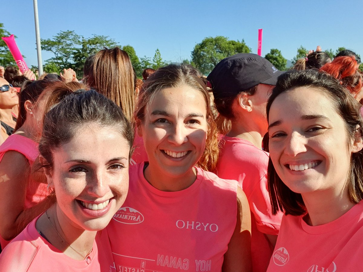 En #Talento hoy #gananlaschicas 💪 Somos mayoría de mujeres y no podíamos dejar de correr por una buena causa #CarreradelaMujer2019 #Talentocontraelcancer