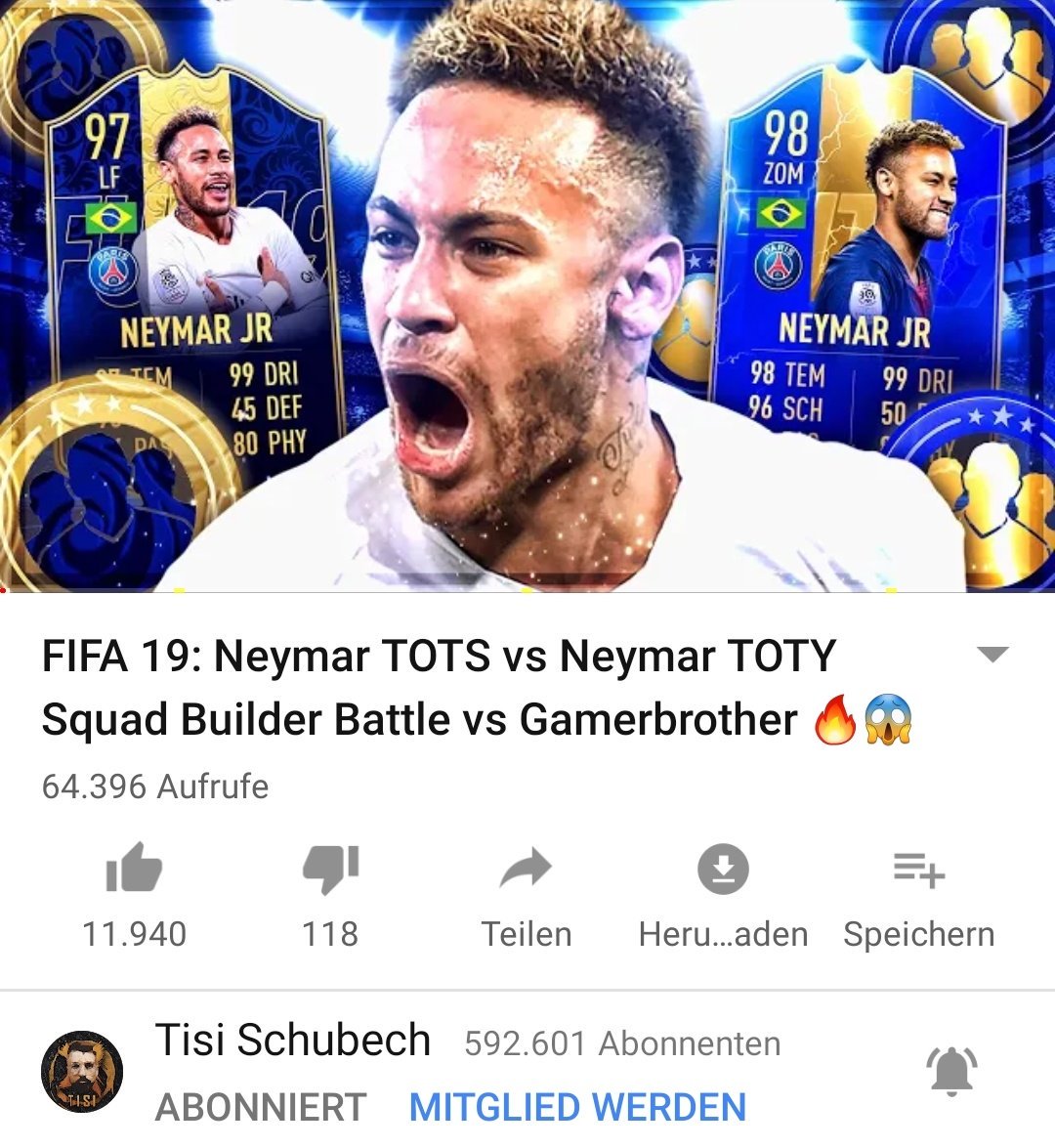 miroplayz's tweet photo. @TisiSchubecH @timlatka @Erne_FeelFIFA
Da hatten wohl paar Leute Bock auf Neymar😂🌚

PS: nichts gegen keinen von euch, feier euch alle war nur komisch, dass alle auf die gleiche Idee TOTS vs. TOTY gekommen sind https://t.co/WPmasdTx1t