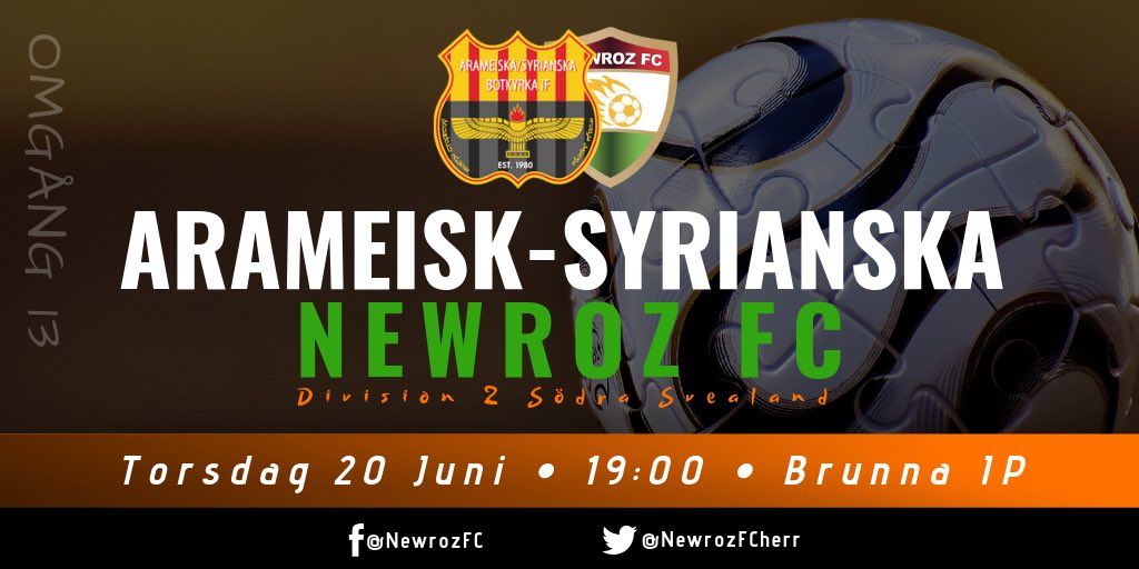 Nästa match spelas i en bortamatch mot Arameisk-Syrianska den 20 Juni, 19.00!

Matcha ku werê li himberî Arameisk-Syrianska yê di 20/6, saat 19:00!