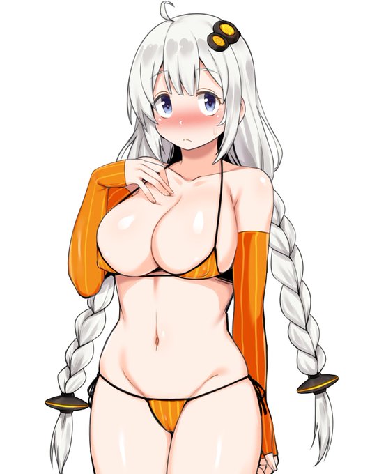 あかりちゃんの水着姿が見たいんだーってことであかりちゃんに水着着せてみた 