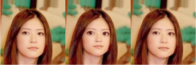 Snowなどで加工された写真の 元の状態を予測して加工するアプリ が