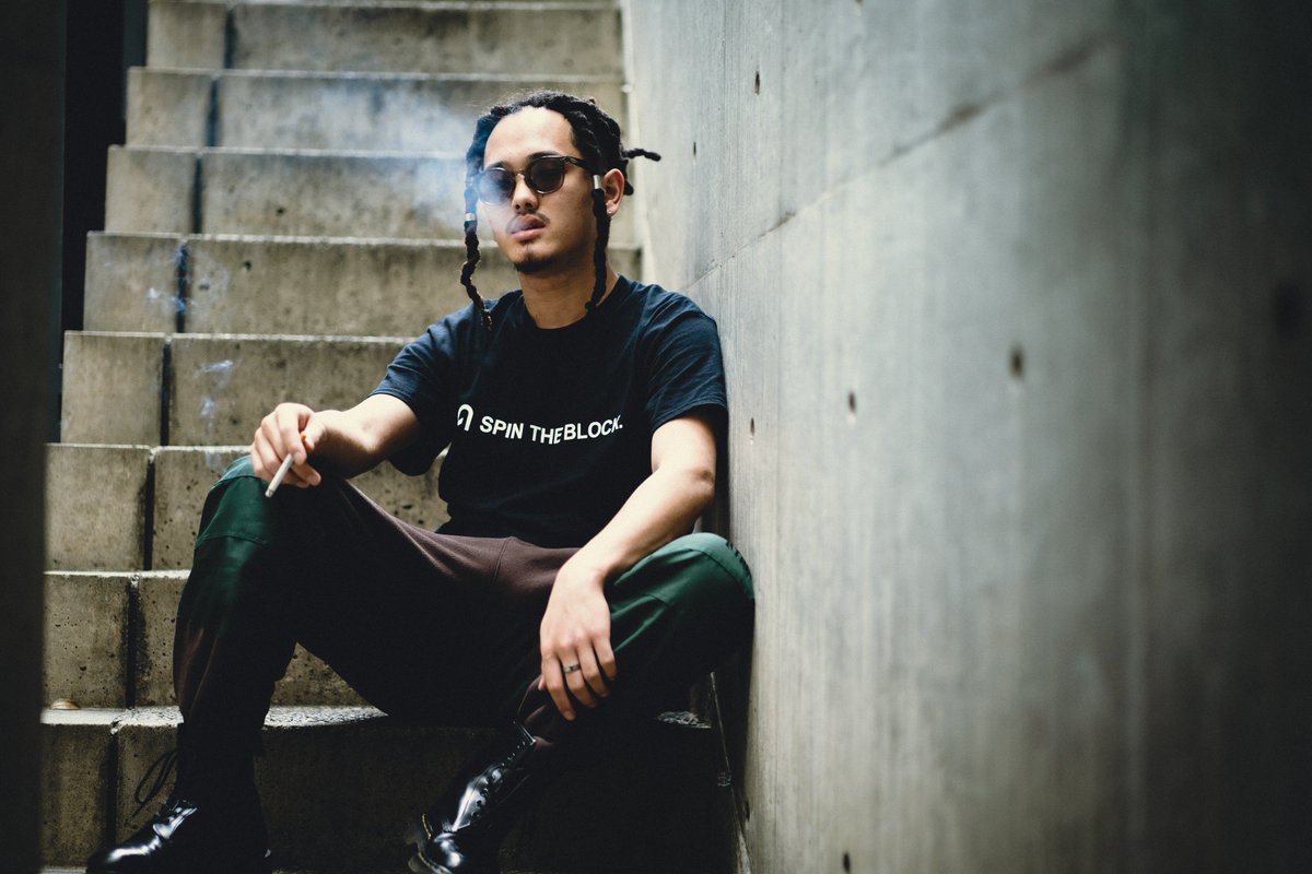 kaanndesu's tweet image. Tシャツ撮影

やんちゃそうな兄ちゃん

撮ってきました

女の子のフォロワー増えるかな

モデル@Ryooota078

＃SPINTHEBLOCK