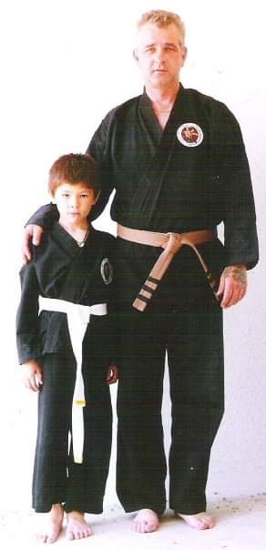 SifuLudwig's tweet photo. "A father is someone you look up to, no matter how tall you grow". #fathersday #happyfathersday #fatherandson #sifukarl #sifujasonludwig #billmurray #notbillmurray #wingchun #kungfu #croydon https://t.co/oEvSstUM6k