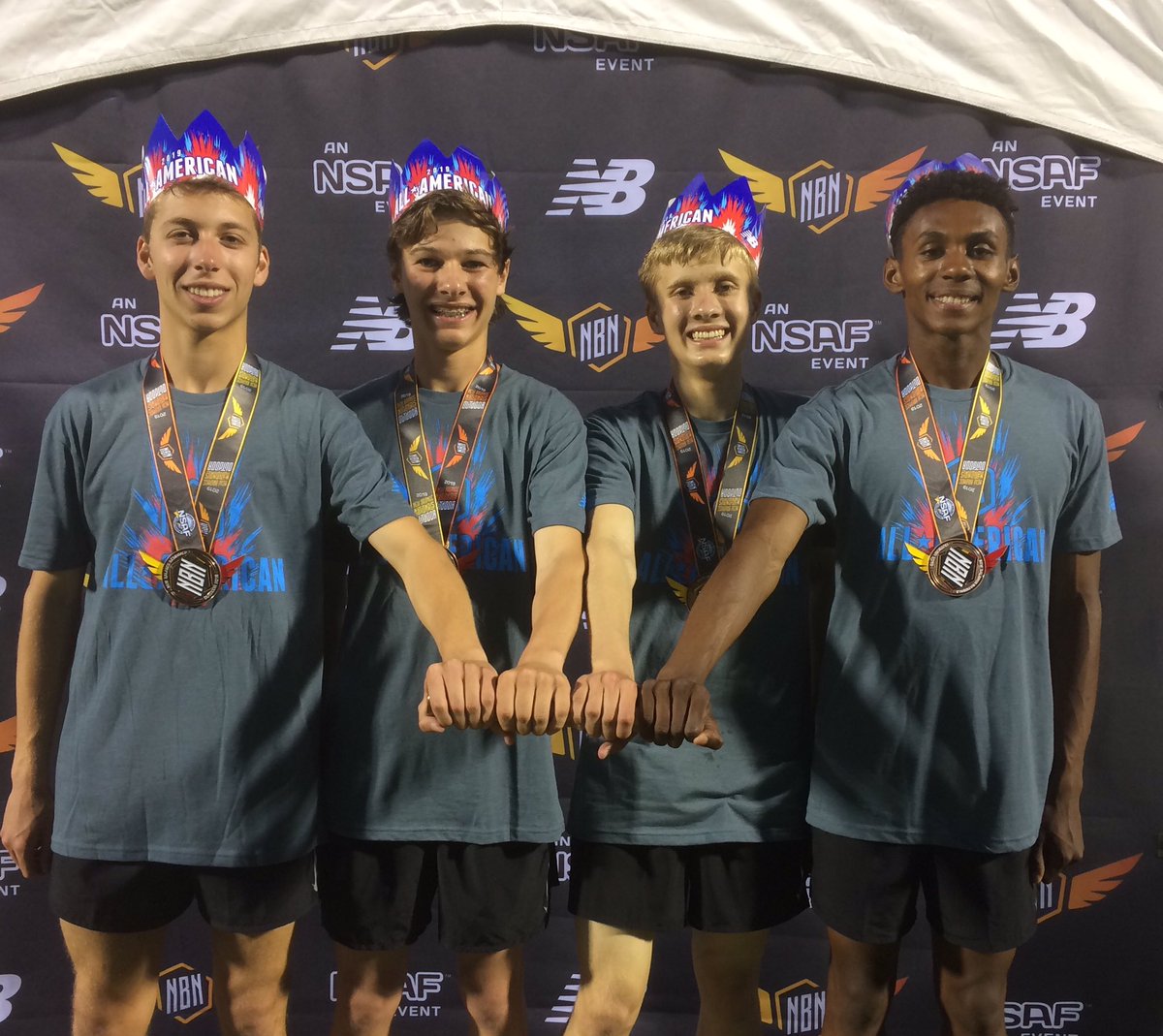 Cindy Kuhn (@novitracknfield) on Twitter photo Congratulations to these All American runners for their 3rd place finish in the New Balance Nationals Championship 4x800 Relay in 7:42.32 and a new school record! #REDEMPTION <a href="/BgordonBrian/">Brian Gordon</a> <a href="/michtrack/">Jeff Hollobaugh</a> Congratulations to these All American runners for their 3rd place finish in the New Balance Nationals Championship 4x800 Relay in 7:42.32 and a new school record! #REDEMPTION <a href="/BgordonBrian/">Brian Gordon</a> <a href="/michtrack/">Jeff Hollobaugh</a>