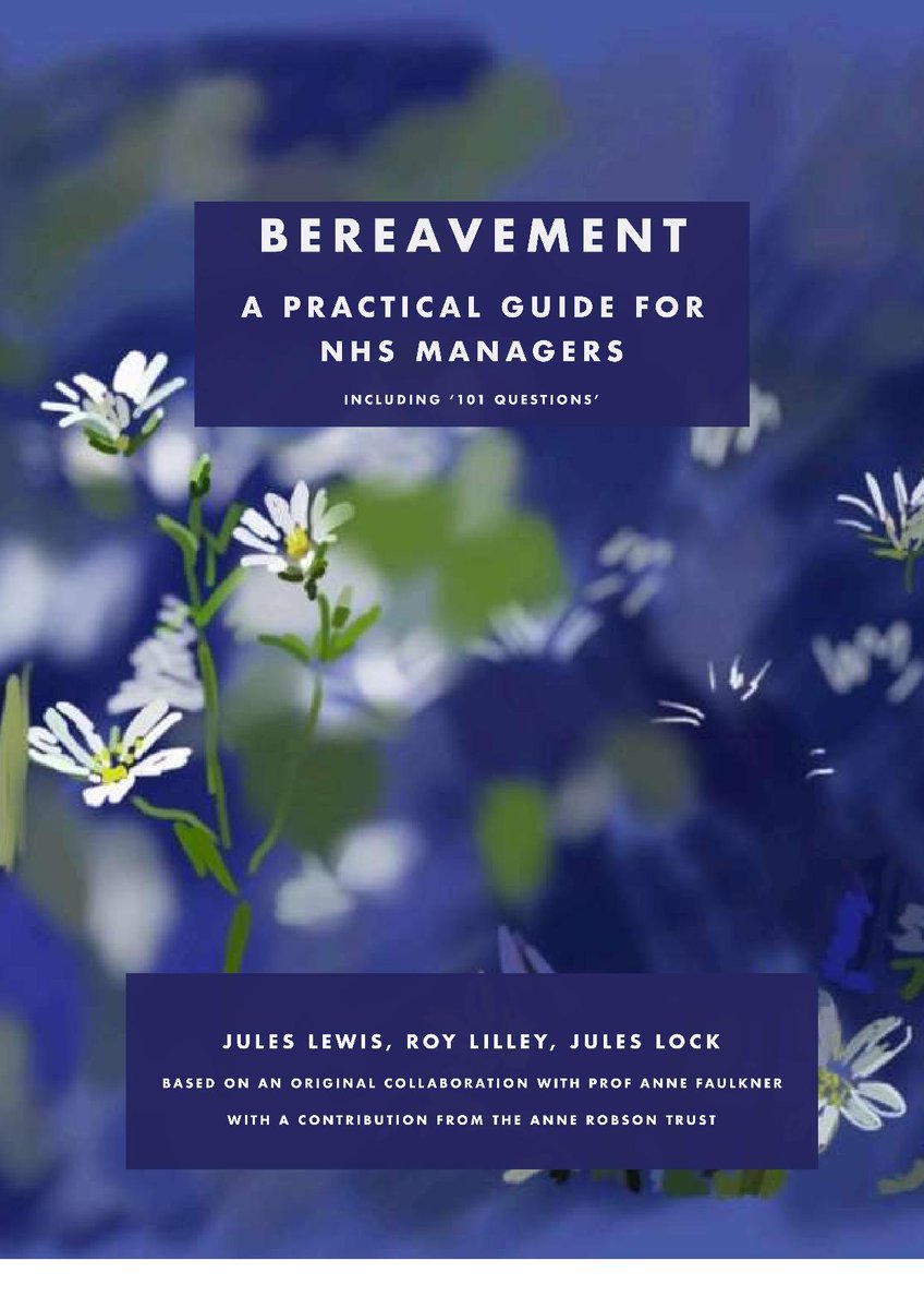 IHM_tweets's tweet photo. Following the publication of the brilliant free Bereavement Guide, come &amp; meet the authors at our FREE launch event on Tues 9th July'19. 
Link to guide: https://t.co/zFtW6zyPNs  
Link to event: https://t.co/zCIuojZ52Q 
@RoyLilley @IMSMAXIMS @FabNHSStuff @JulesLewis6 @JulesLock1 https://t.co/LWHf3lr0CG