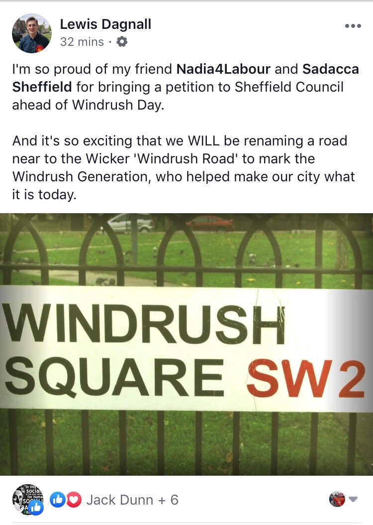 MizJama's tweet image. Can’t wait for this to be unveiled. Just a small token to show Sheffield’s appreciation for everything the thousands of Windrush generation brought to our NHS, Transport network and Steel Industries.  Happy I’ve played a part in making this possible #Solidarty ✊🏽#WindrushRoad