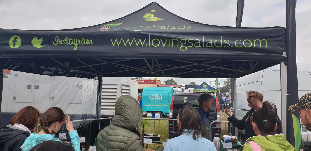 Anybody who's <a href="/CorkSummerShow/">Cork Summer Show</a> today and feeling hungry I would highly recommend <a href="/LovingSalads/">LovingSalads</a>
The nicest food I've ever tasted at the summer show.