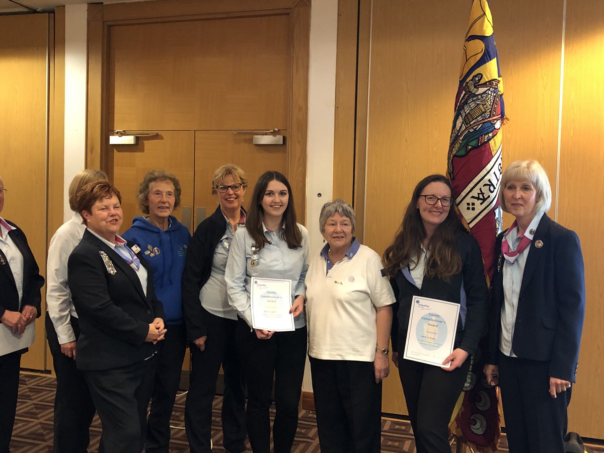Congratulations to Chloe Chalmers who has received the County Commissioner Award. The award was for her commitment, dedication and support she gives to <a href="/Girlguiding/">Girlguiding</a> and for being an exemplary role model to the girls. Well done Chloe you thoroughly deserve this award!