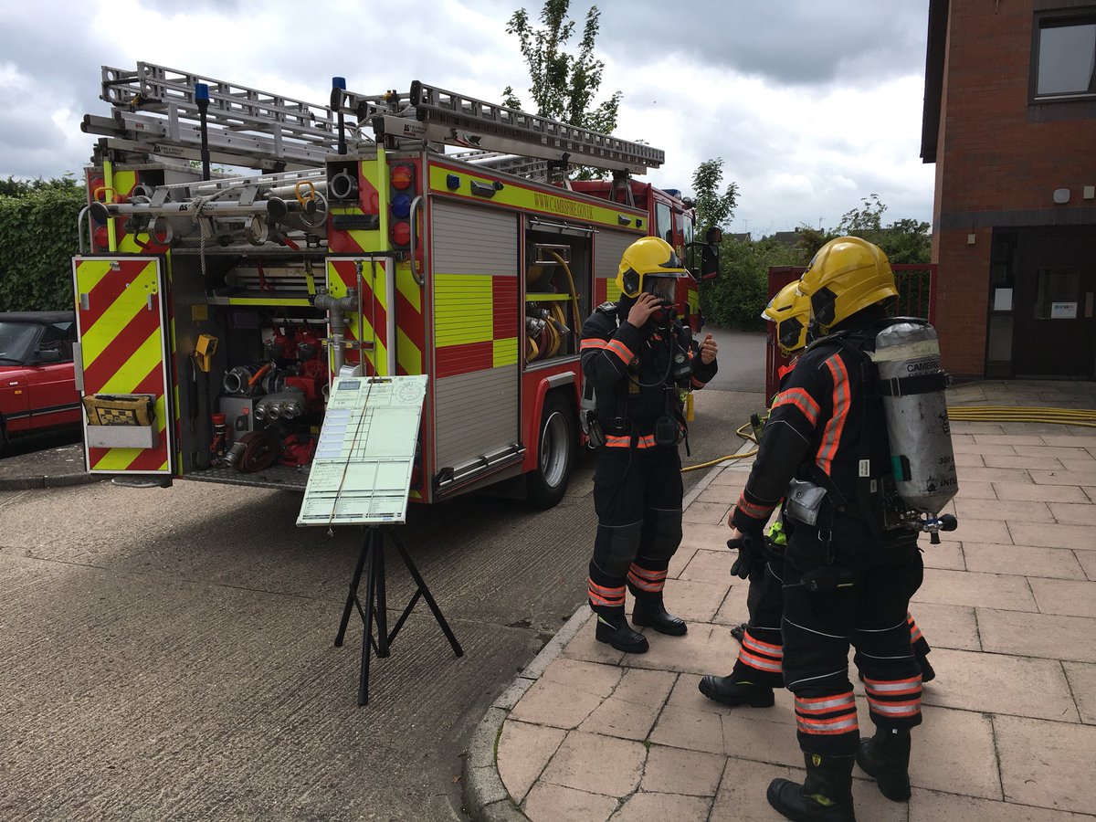 cfrs_wisbech's tweet photo. Weekend training for the crew. Search &amp; Rescue Drills using Breathing Apparatus and a Thermal  Image Camera. Happy Father’s day to all the Dads on duty today 👍🏻🚒 https://t.co/iGM9uiR2l1