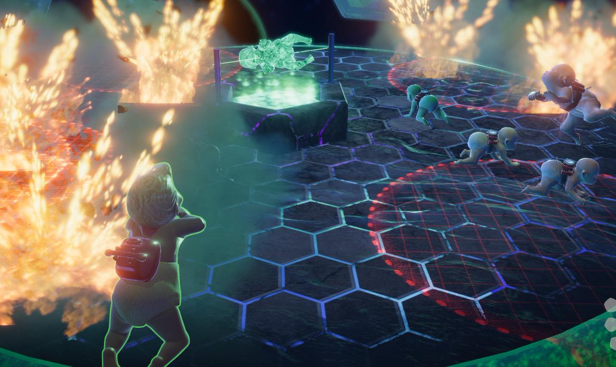 NutfarmGames's tweet image. Your daily dose of the surreal: president baby worshiping a digital baby God while all the other babies explode.

#explodingbabies #spotlightsunday #gamedev #multiplayer