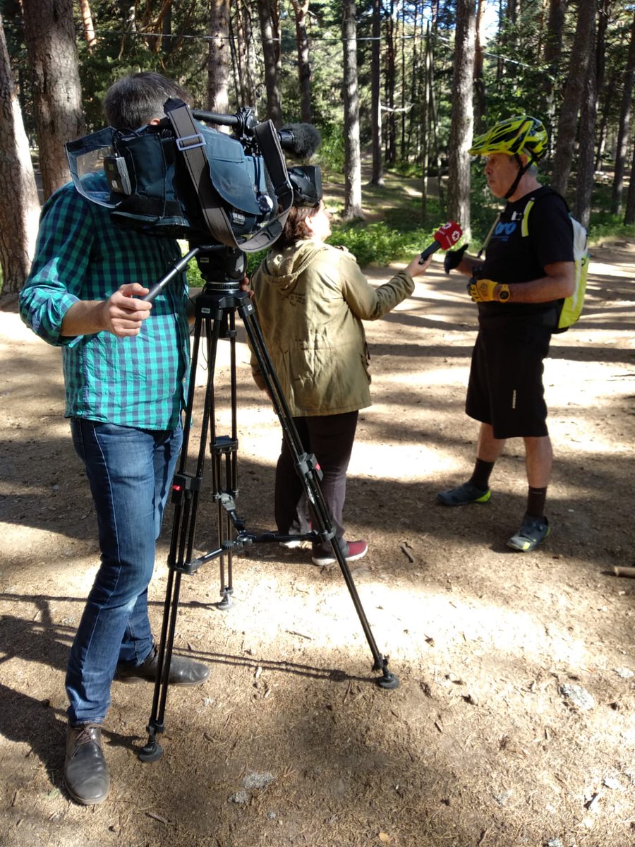 Hoy a partir de las 14h, en el Telenoticias de <a href="/telemadrid/">Telemadrid</a>, podréis ver una entrevista a Víctor Tarodo, presidente de IMBA España.
#IMBAstopPRUG