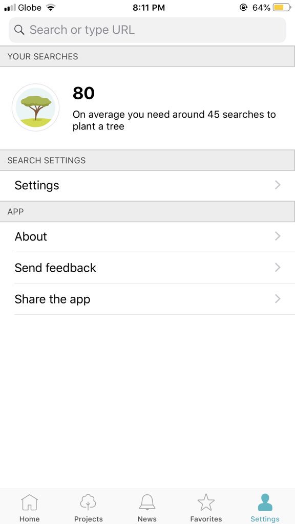 NicoleFlorend0's tweet photo. Ecosia is a free browsing app that generates money through web searches. What makes it special is that 80% of the profit goes to planting trees 😄 So if you want to know about the world and save it at the same time download the app now! 🌎🌤🌳
#notsponsored #yaytrees https://t.co/B7IHifRvQ9