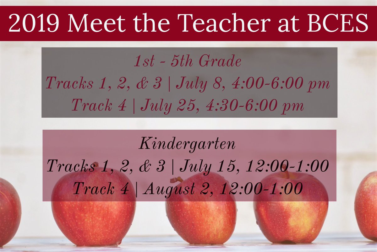 BrierCreekES's tweet image. Is your calendar marked for Meet the Teacher? #wearebriercreek