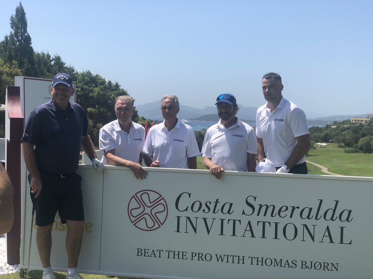 mikephillips009's tweet image. Amazing few days in Porto Cervo, Sardinia. Great weekend of golf to raise money for @RaysofSunshine @DynamoCamp Thank you @CSInvitational