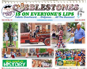 Download at: tedjoslin.com
Want to partake in Nation Night Out? MSC water main cleaning and lining project explained. Beekeepers Honey Cornbread in the CobbleKitchen! Some SepDay pics too. Concerts in the Park schedule.  Dining in the Street this Thursday!