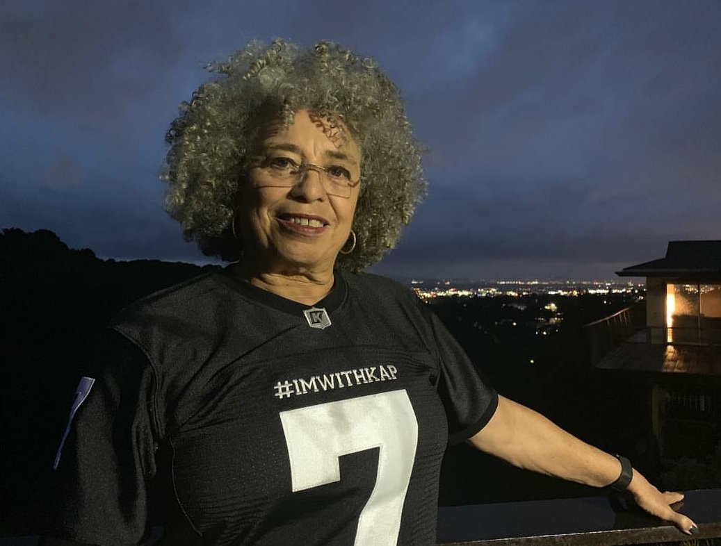 thecrisismag's tweet photo. "I feel that if we don't take seriously the ways in which racism is embedded in structures of institutions, if we assume that there must be an identifiable racist who is the perpetrator, then we won't ever succeed in eradicating racism." ~Angela Davis  #SundayThoughts https://t.co/oZiiIGe96h