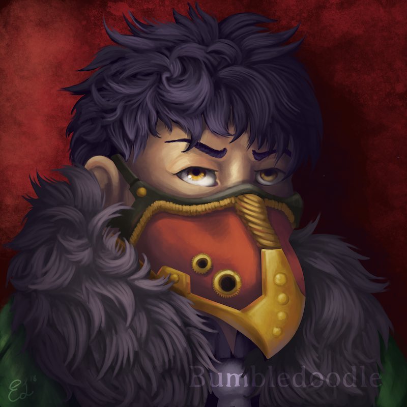 Reposting my Overhaul drawing BECAUSE I’M HYPED FOR SEASON 4 OK