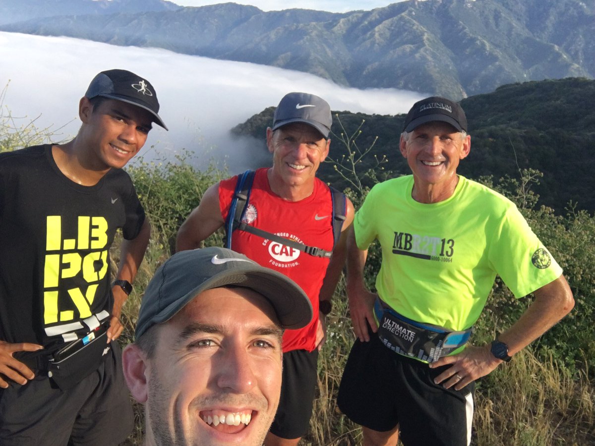 Poly Xc coaches scouting out new trails!