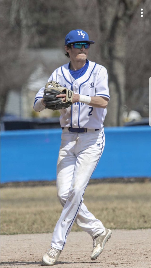 hfcbaseball's tweet photo. Sophomore IF/RHP @hanoian_jacob will be moving on to Adrian college next year! #HawksinFlight https://t.co/DHMRf516dK