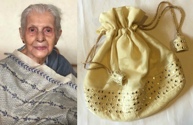 hvgoenka's tweet photo. 89 year old Latika Chakravorty started an online business venture to sell most beautiful potli bags, decorated drawstring pouches, all by herself. And to top that, she is getting orders from countries like Germany, New Zealand!
It’s never too late to become an entrepreneur! https://t.co/sRyzSisSrZ