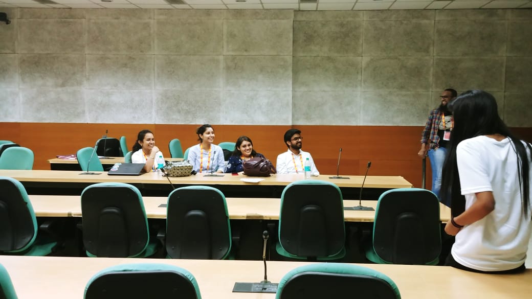 DrupalCampDelhi's tweet photo. What's more exciting than two cute little kids hosting #Trivia!
Thr answer "no clue no hint" made everyone ROFL! #drupalcampdelhi 
#DCD19 #Drupal @parth_gohil @hussainweb @devtaher @MahajanKimi @dkgndec @navneetbajwa1 @bibliophileaxe @JayKandari @sabbi0612 @anul151 @TanishaKalia https://t.co/lJv3MURQKd