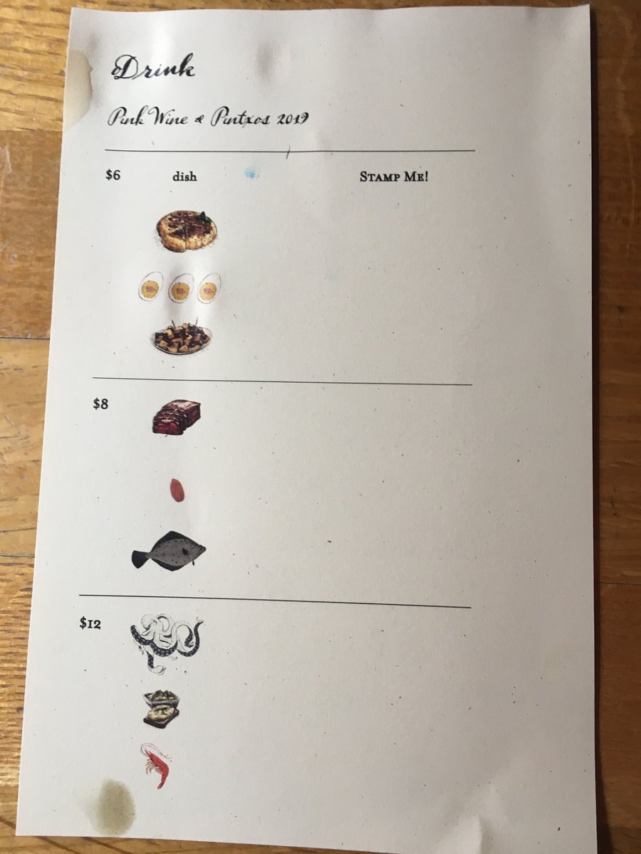 Pink wine and Pintxos at <a href="/Drinkboston/">Drink - the bar</a>