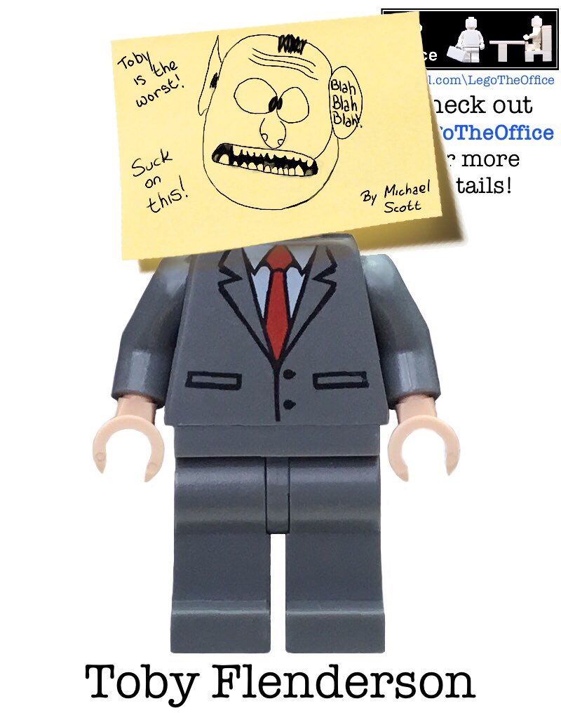 LEGO The Office on X: @PaulLieberstein Lego Toby Flenderson! #LegoTheOffice #TheOffice We are close to our 10k goal for LEGO to make a set based on 'The Office'! / X