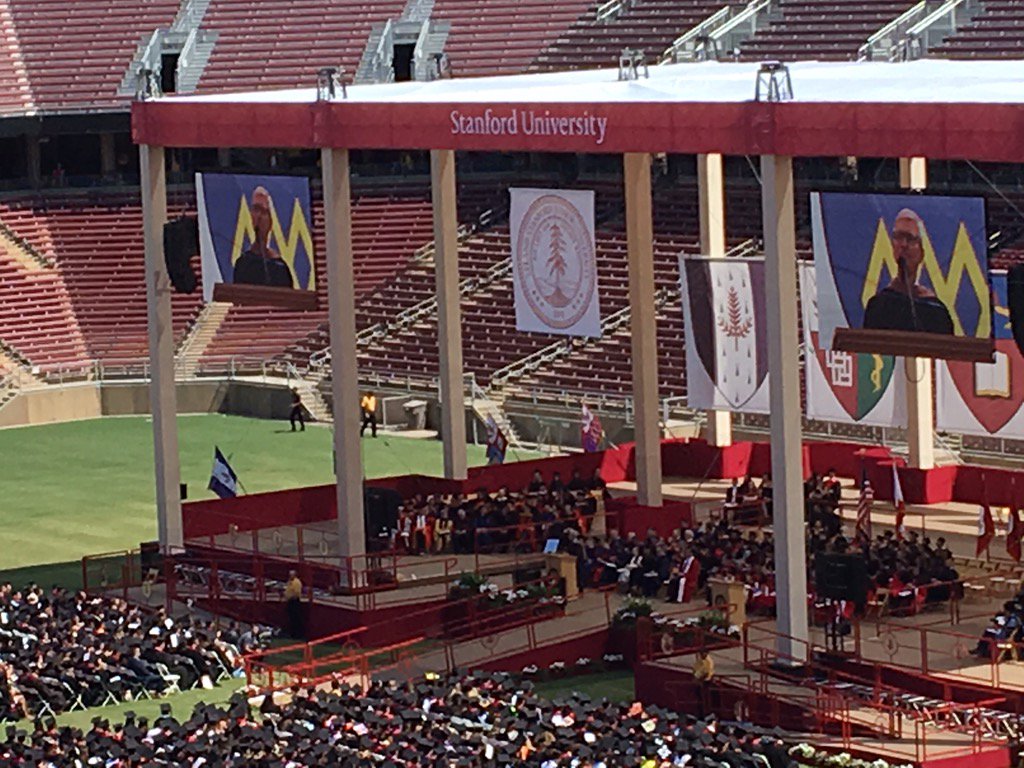 #Stanford19 “if you want to claim credits, first take responsibility” - Tim Cook