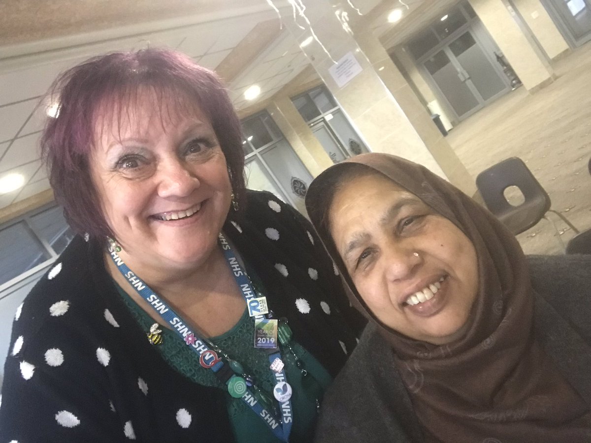 talktodebbie's tweet photo. Lovely afternoon spent with the ladies of Oak Street mosque Blackburn talking about diabetes and testing pulses for AF - happy to day they were all clear #preventingstroke #knowyourpulse @innovationnwc @DavidDewhurst18 https://t.co/9o3ebj3dt0