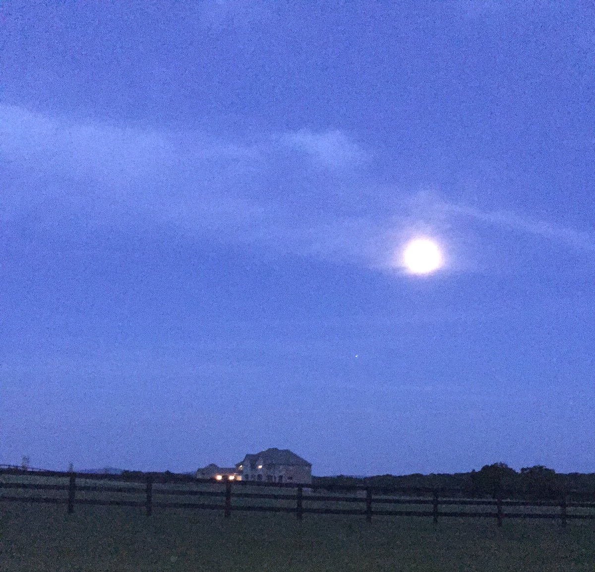 Full Moon over Middleburg