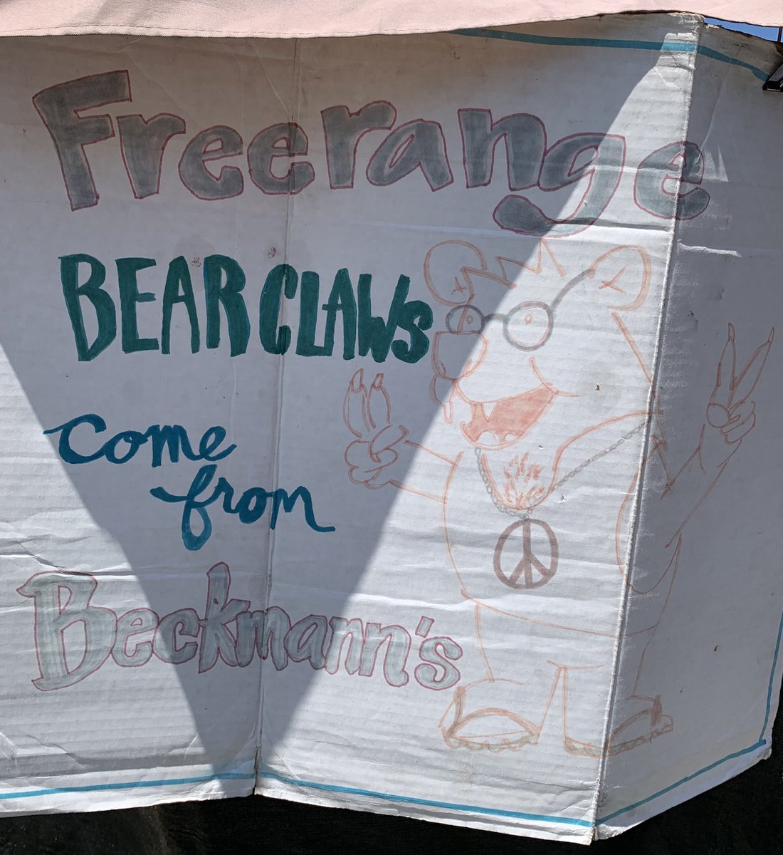 Free range bear claws.