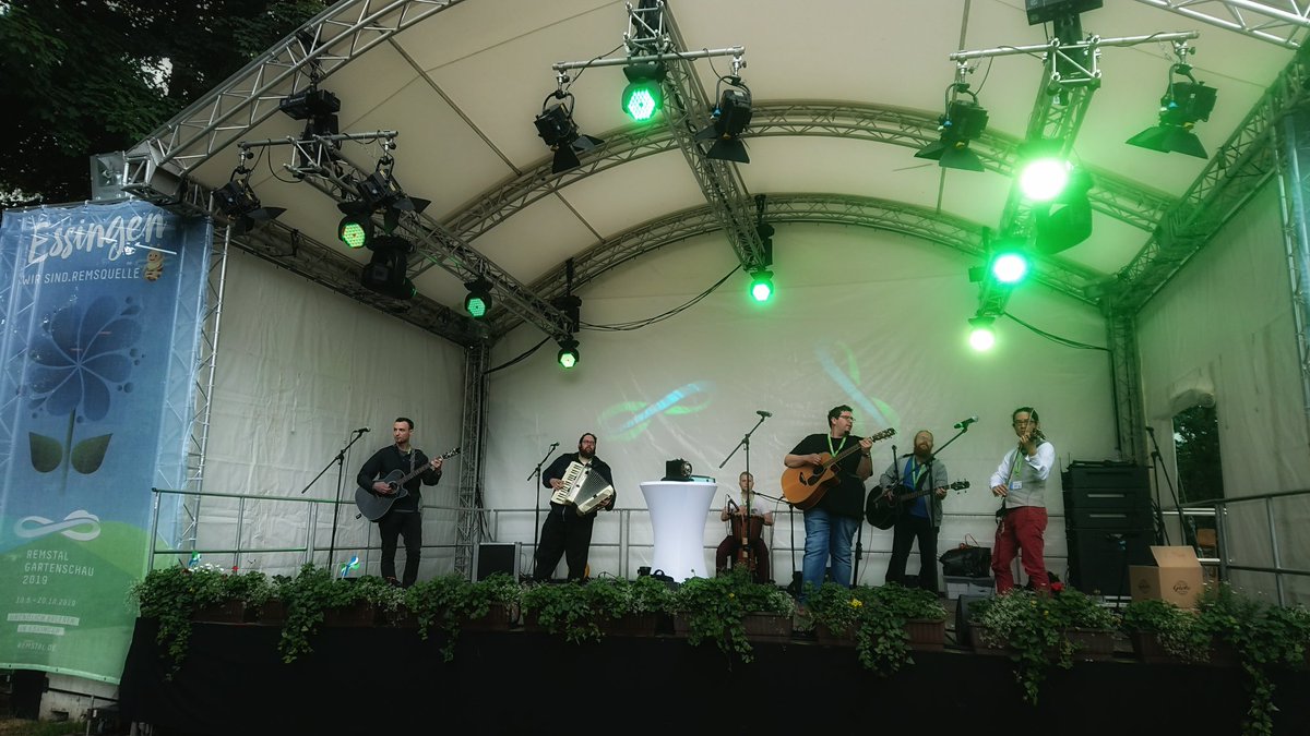 Nebelheym's tweet photo. Soundcheck! #Essingen #Remstal #Gartenschau2019 Start: 5pm https://t.co/eJ1pluzpcE