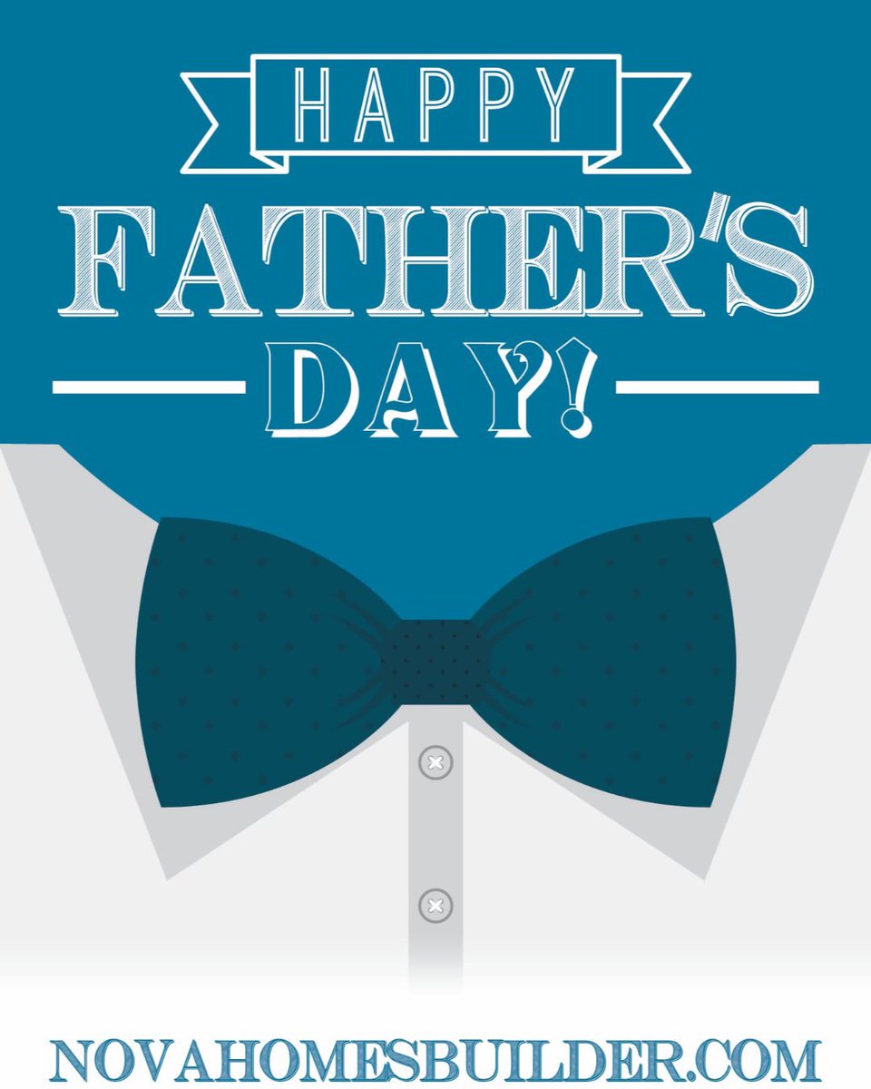 NovaHomesSF's tweet photo. Happy Fathers day to all the dads out there, from the Nova Homes Team.
#FathersDay #NovaHomes https://t.co/AIaEZTX0rb