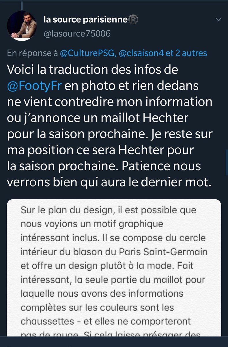 Même CulturePSG essayes de lui faire comprendre gentiment...