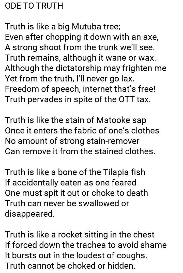 soulzq's tweet photo. #StellaSpeaks #StellaNyanziDay #PushforStellaNyanzi #45Poems4Freedom https://t.co/kZh9QWpsG9