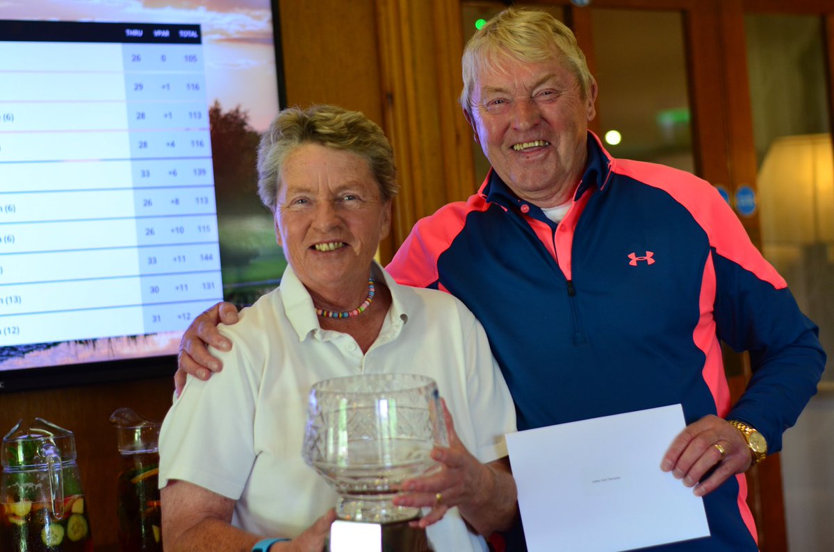 Manorgolfclub's tweet photo. Massive congratulations to Lynn Willgress for winning the Ladies Club Championships and @DanielleBinder1 for the Nett Drew Trophy! Full results here https://t.co/Stg6NFoHUo https://t.co/a24oxz4P3n