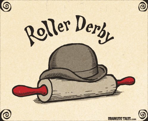Happy Father’s Day! Let the dad jokes roll 👌🤣
#fathersday #dad #dadjokes #happyfathersday #rollerderby #derbyhat #rollingpin