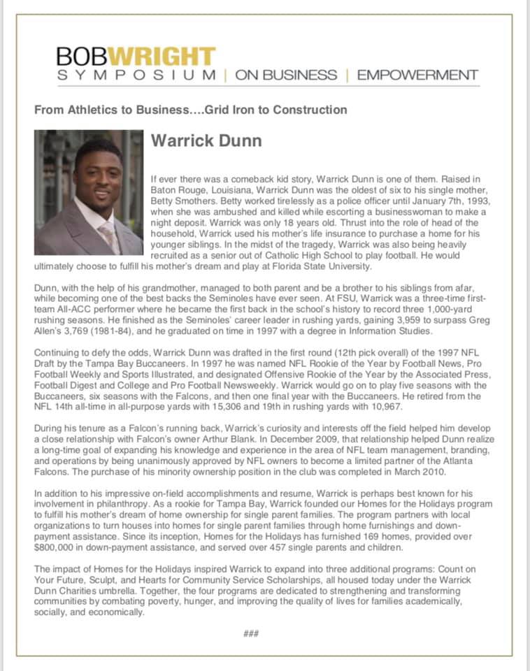 BWSymposium's tweet photo. You don’t want to miss the upcoming Bob Wright Symposium on Business Empowerment on July 30!...In addition to the power brand Michael Strahan, BWSBE will also feature former NFL Star Warrick Dunn and 8x Mr. Olympia Lee Haney..   Register now at https://t.co/InBADG6mOp https://t.co/Yf8FB5eug7