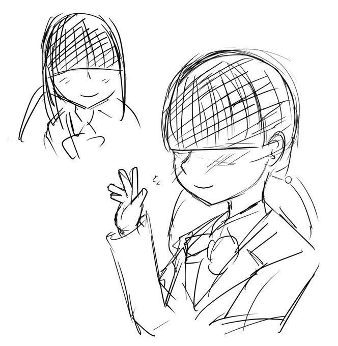 なんかこんな感じの目が隠れているVチューバー?
ちょっと気になっているけど名前が分からなくて検索できない。 