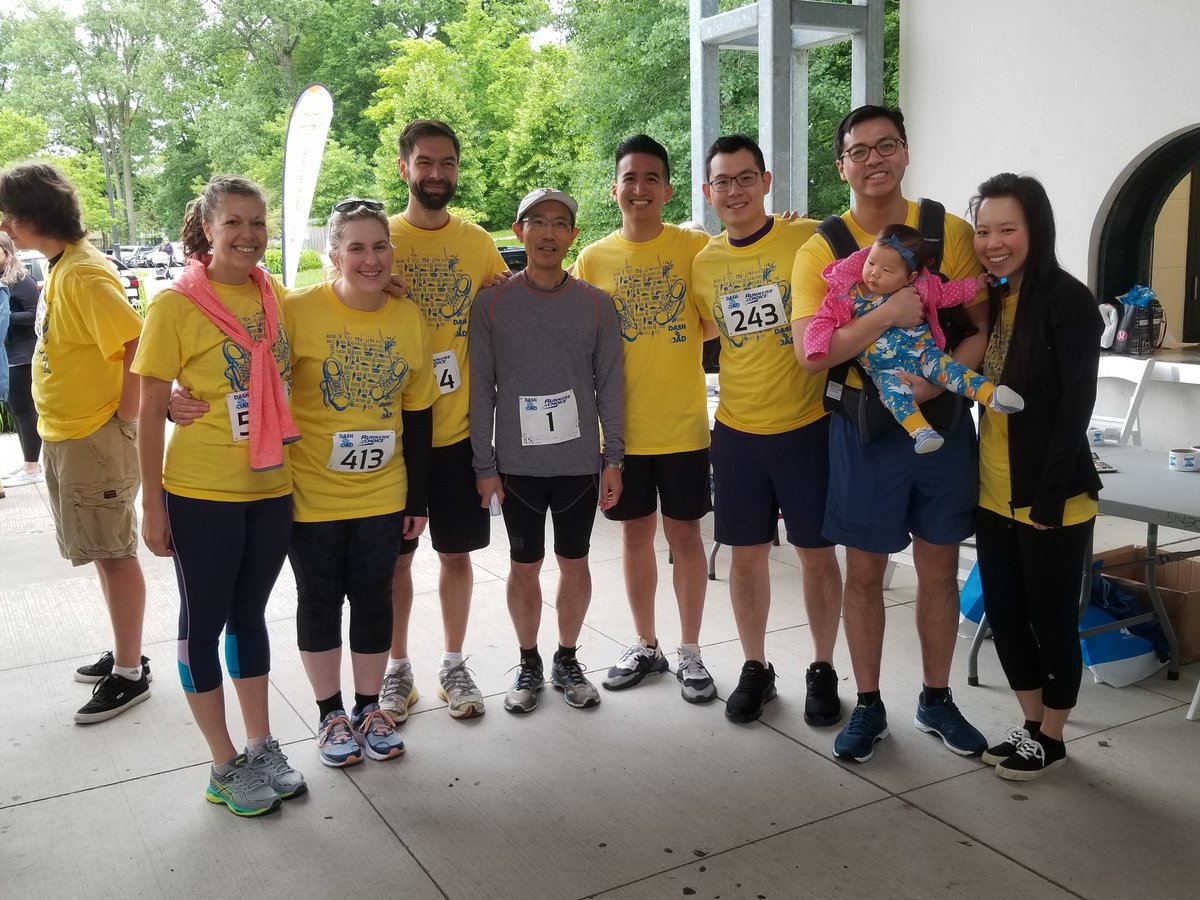 78KimmyAnn's tweet photo. Urology representation at #Dash4Dad https://t.co/mGKIM9fsY7