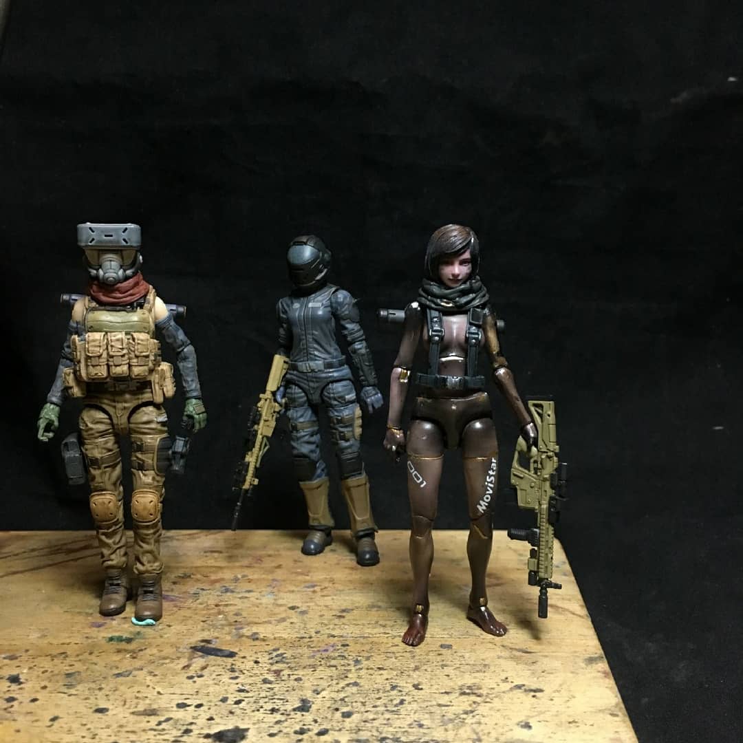 pocketinaction's tweet photo. 《PIA夯玩分享》
㊝行星綠谷 達人改造版㊝
原本的素體就相當精緻
經過達人的塗裝後
效果更加顯著！！

達人原型師：馮陽昆
微博：https://t.co/N5IqlJVrOh

製造商：歐映
比例：1/18

 #行星綠谷 #planetagreenvalley
#3p75 #可動 #女兵 #actionfigure
#piaclub https://t.co/bCib4THkce