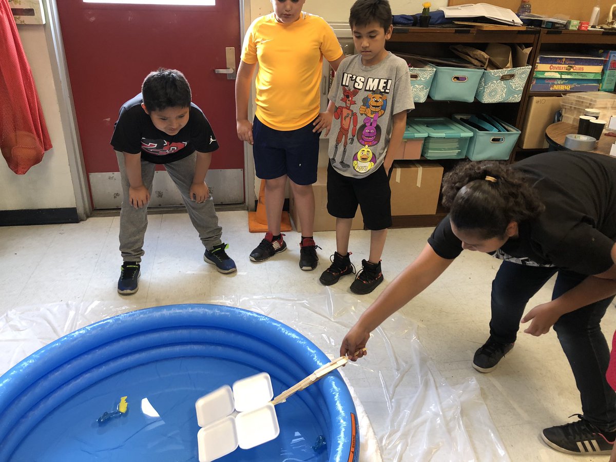 kmagallanes13's tweet photo. Day 3 Camp Invention... testing the fishing tools and actually catching a fish! https://t.co/GCe4DCgeBV
