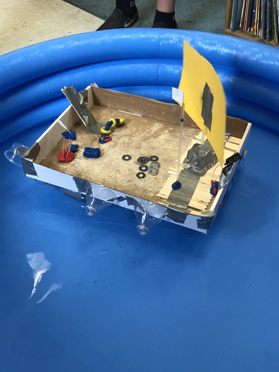 kmagallanes13's tweet photo. Day 5 Camp Invention... testing their boats. https://t.co/kZj7ToxC1r