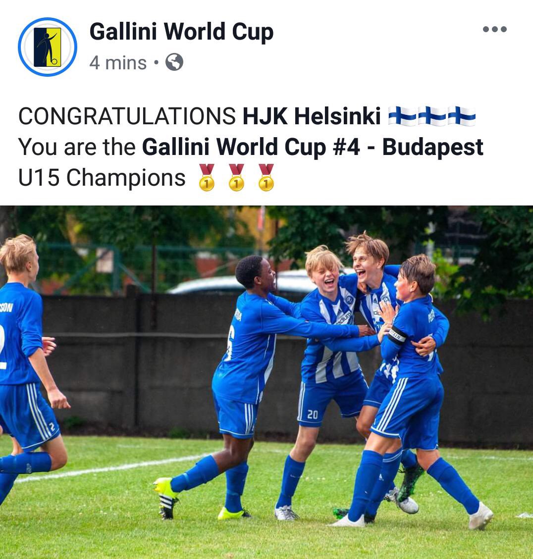 Winners!!!!!!!! #hjk #suomifutis #OnVainYksiKlubi