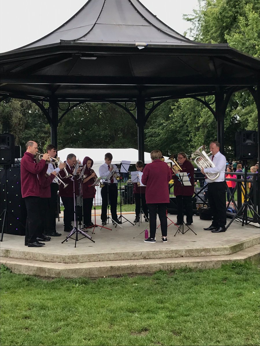 Our first event for the summer <a href="/BS_Carnival/">BS Carnival&Fun Day</a>. Good to see so many groups use the bandstand. It would be good if there could be a regular slot on Sunday afternoons shared by all local music groups for Sunday afternoon Music in the Park. <a href="/StortfordTC/">Bishops Stortford Town Council</a> .