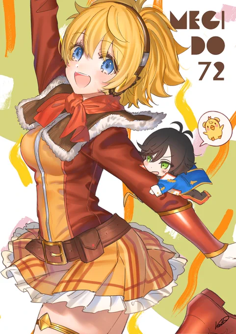 らくがきシャックス モンモン~!?? #メギド72 
