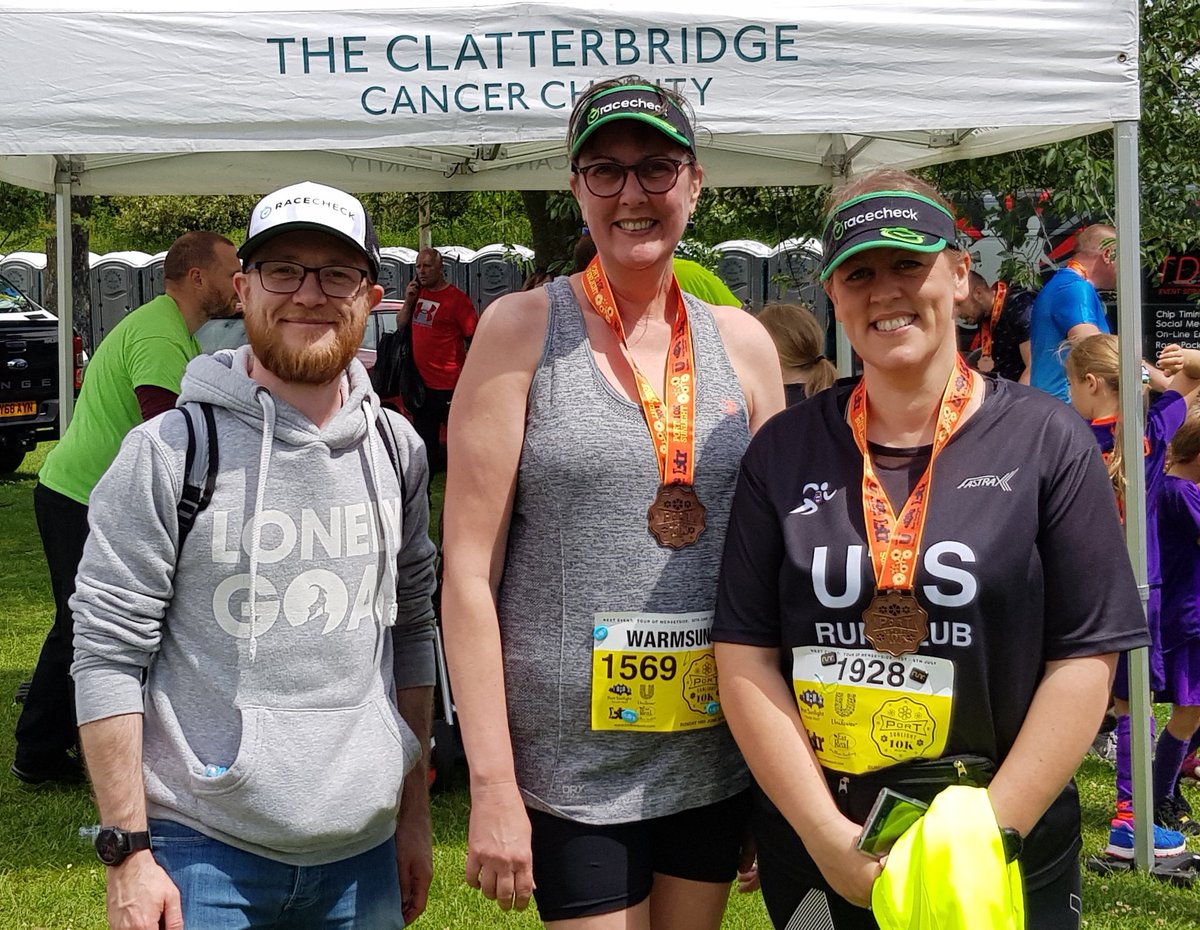 Mini @racecheck meet up at the Port Sunlight 5k & 10k today with @coolairwarmsun @bexius1708 and not forgetting @TheRealMelHeale who we couldn't find at the end!!! 🤣🤣🤣. Well done everyone, great to cheer you all on today. #visorclub #ukrunchat #northernstars