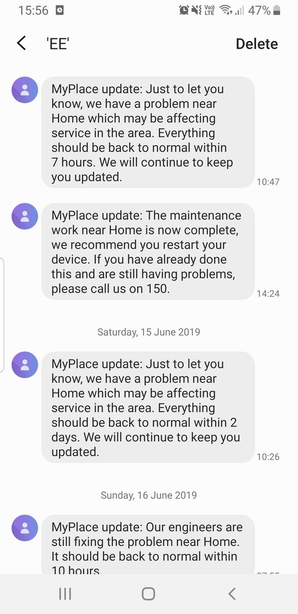 KatAppleton1's tweet photo. @EE this has been going on for months now in Norwich. What is the issue? Paying £55 a month for constant issues. https://t.co/dvuBKQfapO